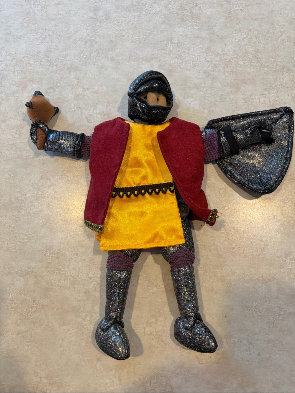 Folkmanis knight puppet